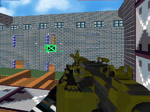 Blocky Combat Swat Fun 3D