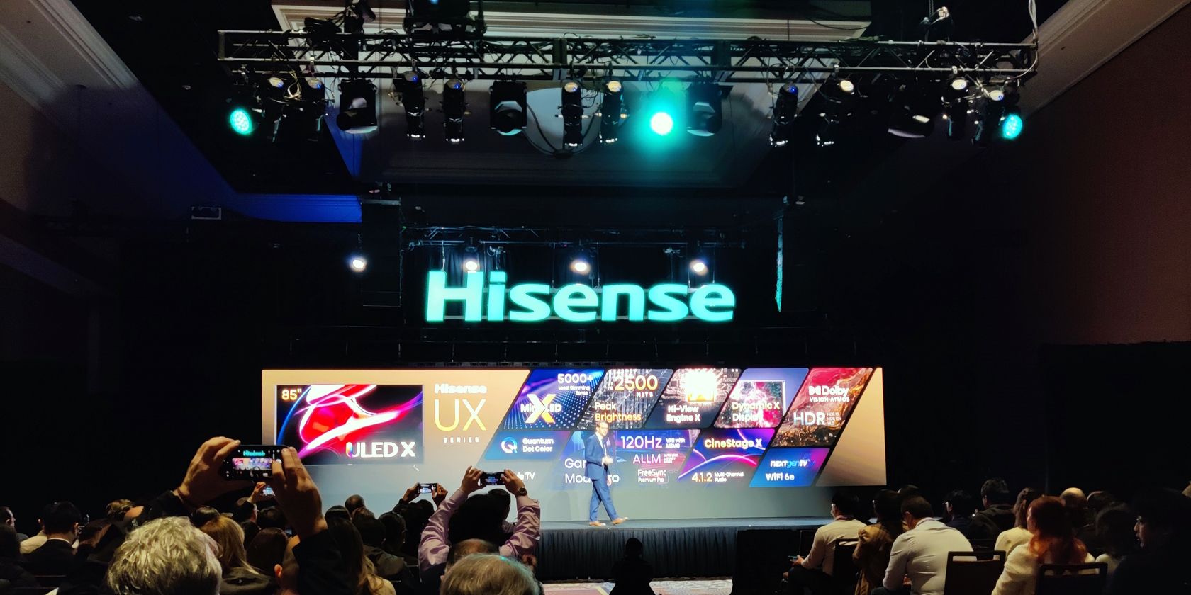 hisense logo at ces 2023 press conference1704966063