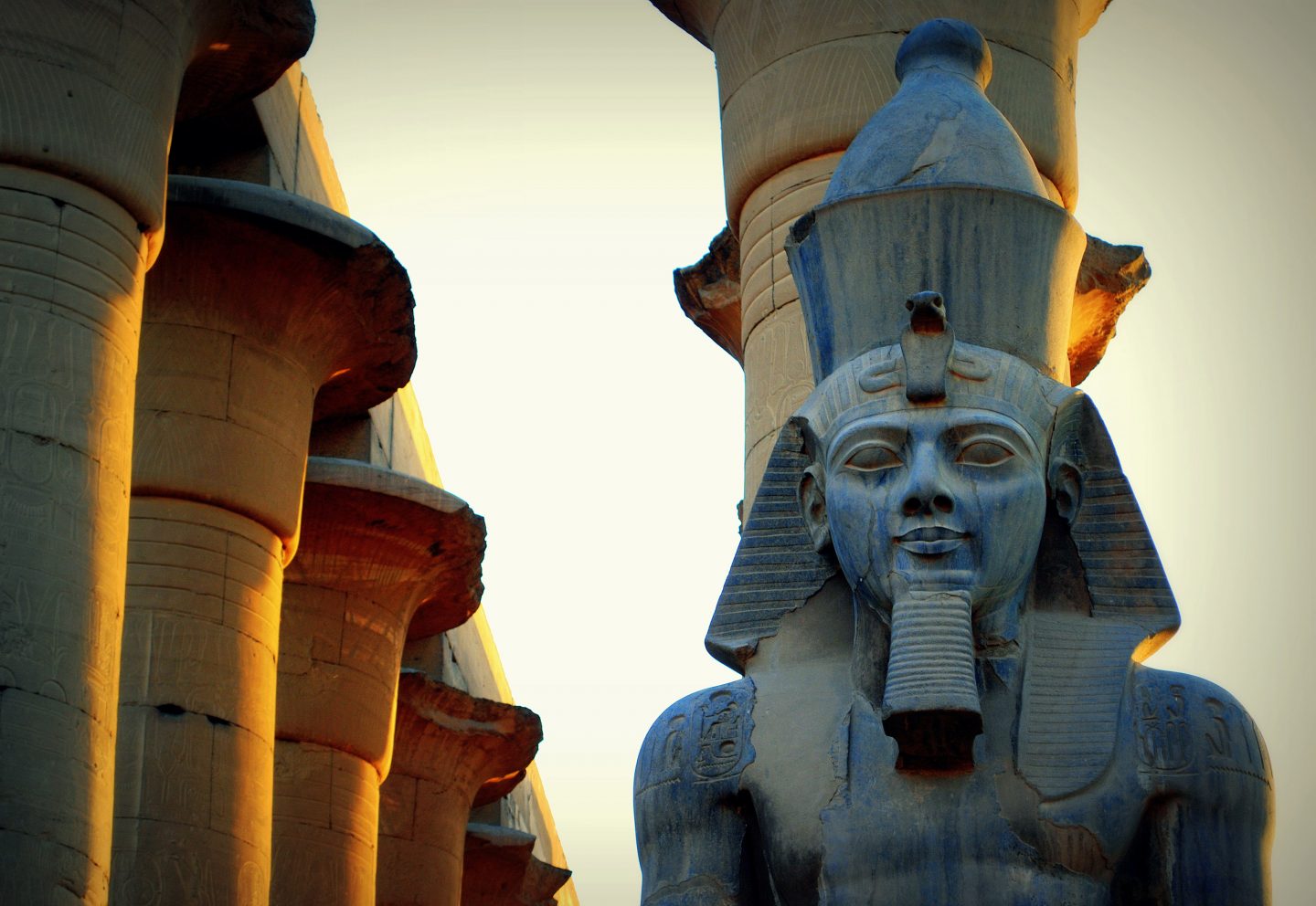 Ramses II in Luxor Temple