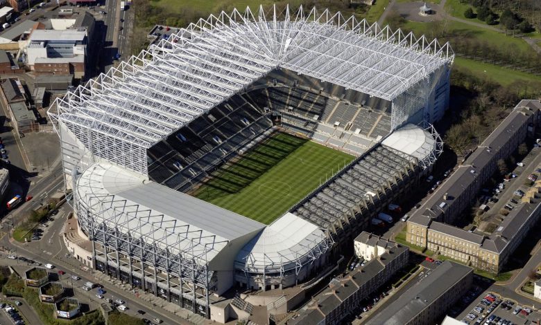 newcastle stadium aerial aerienne 345341714499825