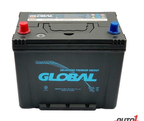 GLOBAL Automotive Battery SMF 12V 50AH N50 4631941718953623