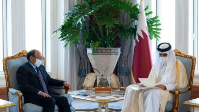 Politics امير قطر يتسلم رسالة خطية من الرئيس هادي1717678445