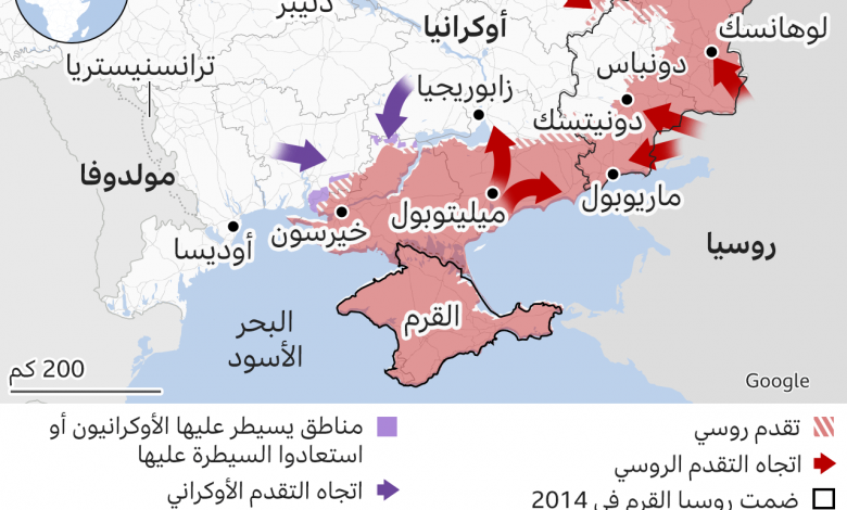 124662155 ukraine invasion south map arabic x2 nc1719580323