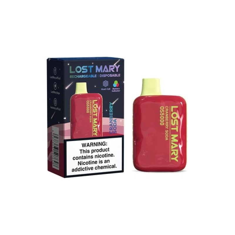 elfbar lost mary by elfbar 5000 puff 5 cranberry s1718175185