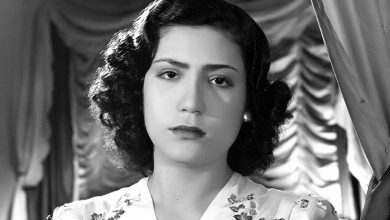 صورة نادرة خاصة بشهريار النجوم لأول أعمال الفنانة سميحة أيوب فيلم المتشردة عام 19471722436323