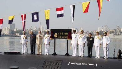 Indian Navy Commissions 5th Scorpene Submarine INS Vagir1729665844