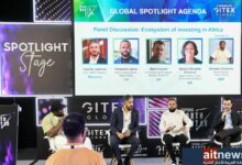 Panelists at Spotlight Africa discussing the ecosystem of investing in Africa1729170003