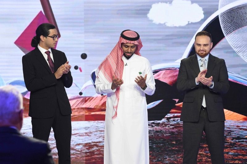 Saudi winner Mohammad Abbas Albumijdad middle claims the title of Top Arab Innovator in Season15 of Stars of Science 1