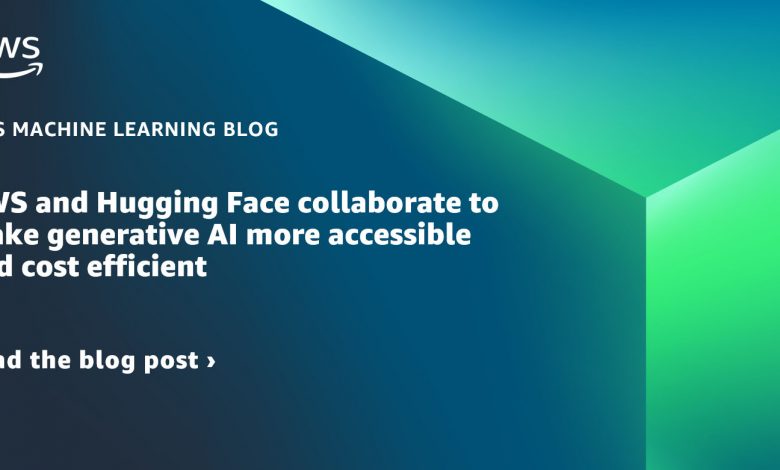 aws and hugging face collaborate to make generative ai more accessible and cost efficient1728540004