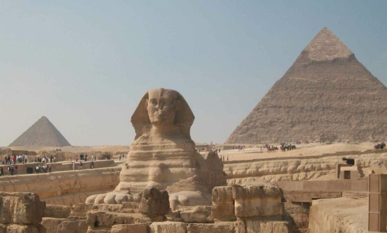 giza pyramid complex in cairo 11729517283