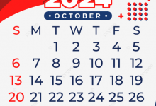 pngtree october 2024 calendar design vector png image 78709801728188224