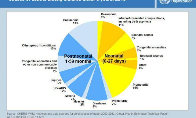 أسباب وفيات الأطفال حديثي الولادة والرضع1727862244