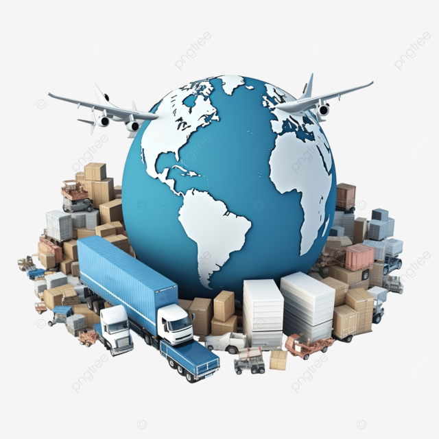 pngtree logistics system and transport services to worldwide worldwide logistics international delivery png image 115798521732896483